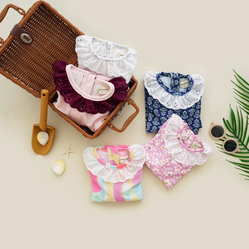 LITTLECAIM - LACE SWIMSUIT | baju renang anak perempuan