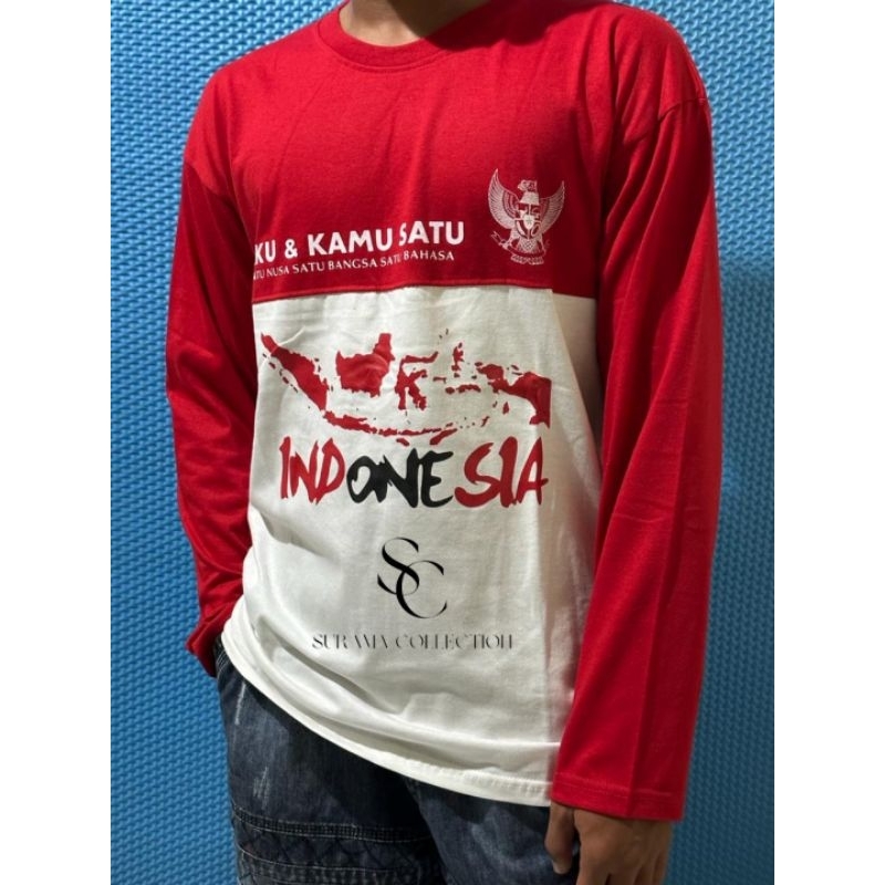 Kaos Merah Putih Indonesia