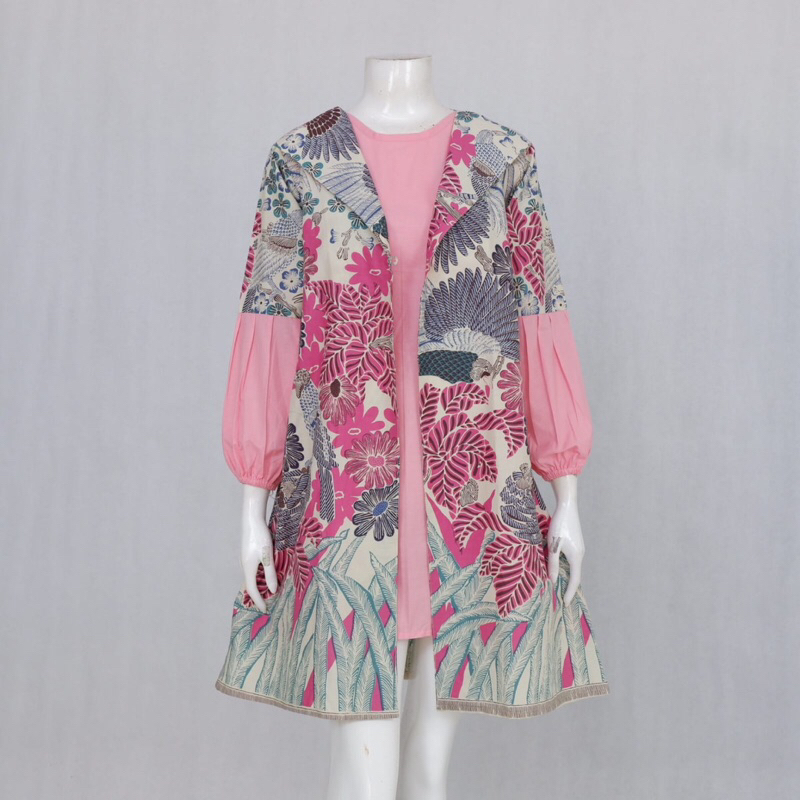 Tunik batik blazer davita BANYAK PILIHANNYA