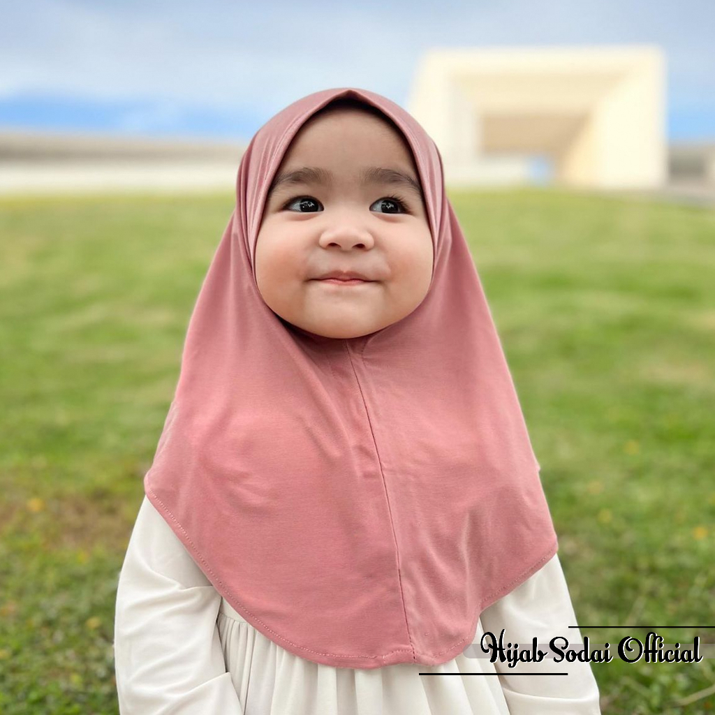 Bergo Instan Non Pet Anak Malay Jersey