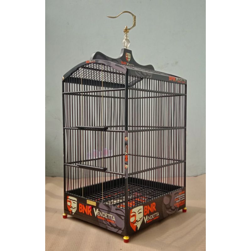 SANGKAR KANDANG KOTAK BNR DECAL VENDETTA