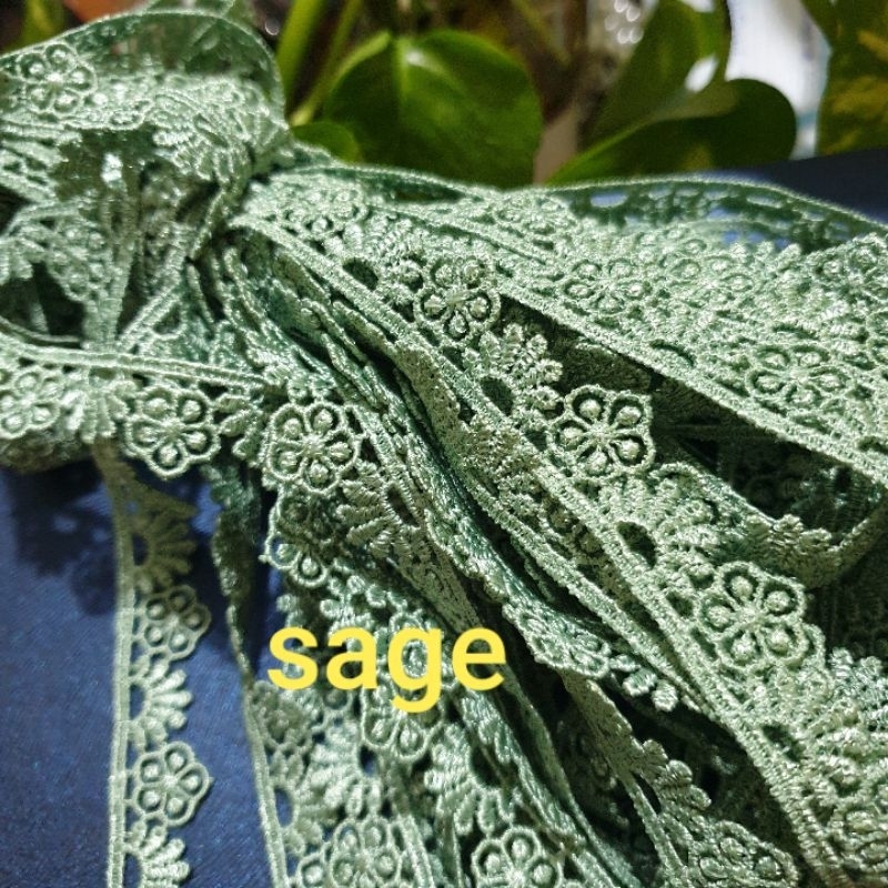 Renda Gyper Kipas Sakura Per 1 Gulung +-13,5 M