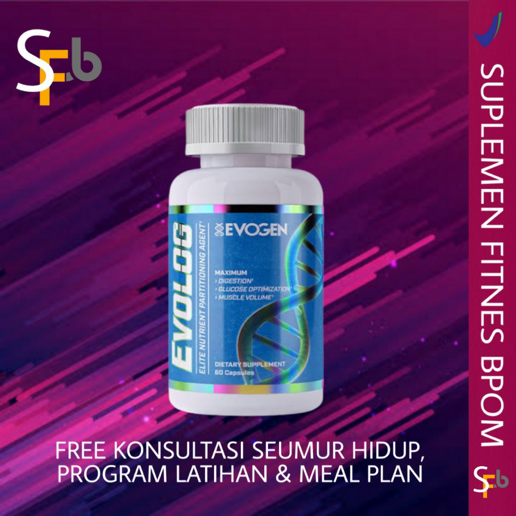 Evogen evolog 60 capsule kapsul carbo blocker