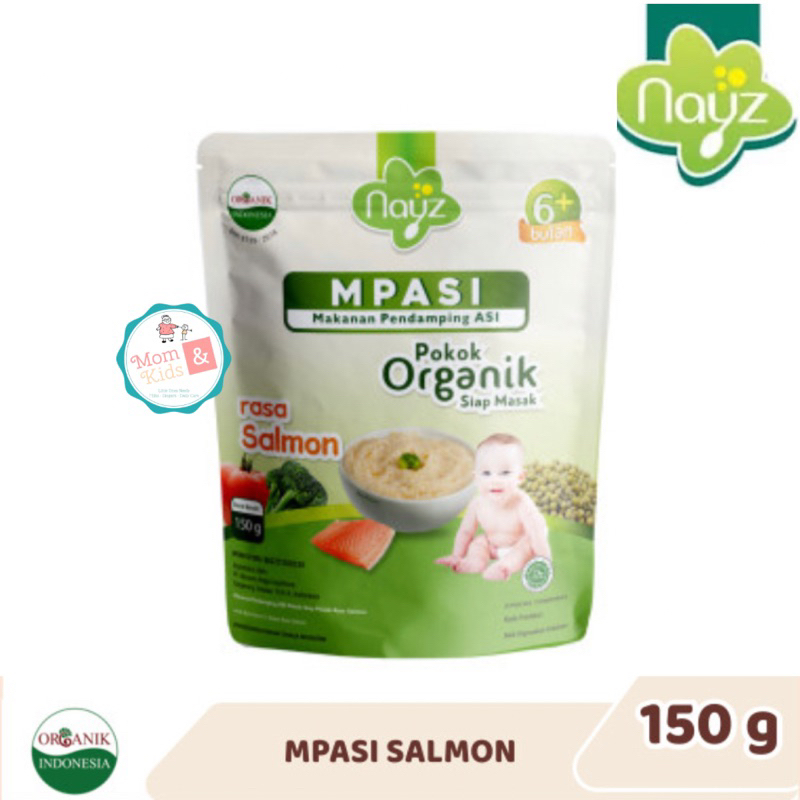 NAYZ MPASI Bubur Bayi Organik 150gr | NAYZ Bubur Beras Homemade BB Booster