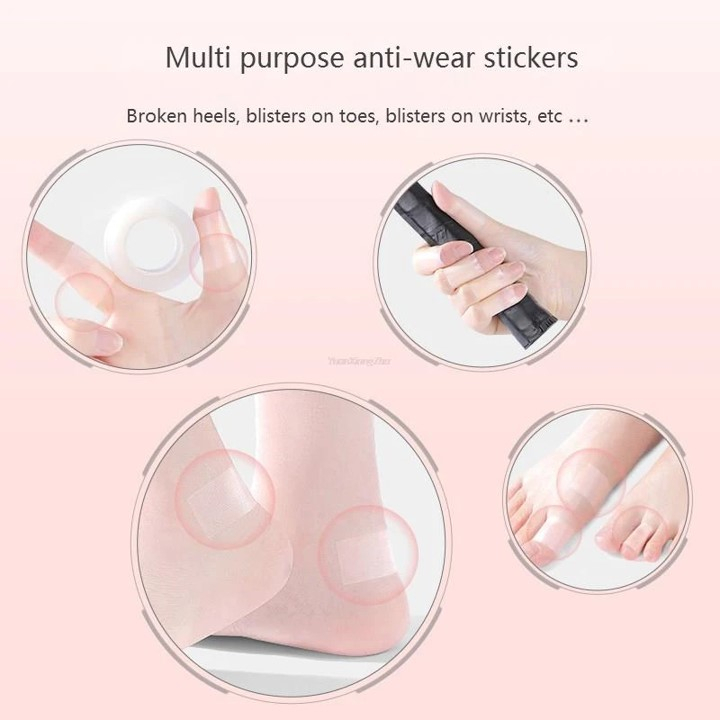 Plester Pelindung Tumit Kaki Tangan Anti Lecet Heel Sticker Tape Shoe