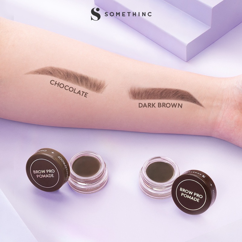 Somethinc Brow Pro Pomade 18Hr Stay - Eye brow pomade somethinc