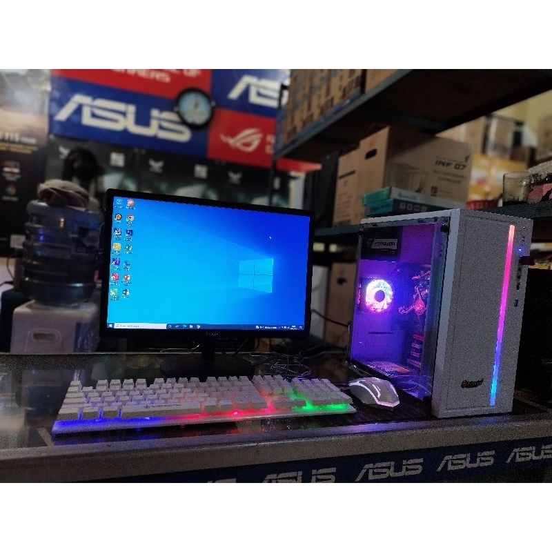 PC GAMING EDITING CORE i5 RAM 8GB HDD 500GB VGA 2GB NVIDEA LED 19 INC new garansi 1thn