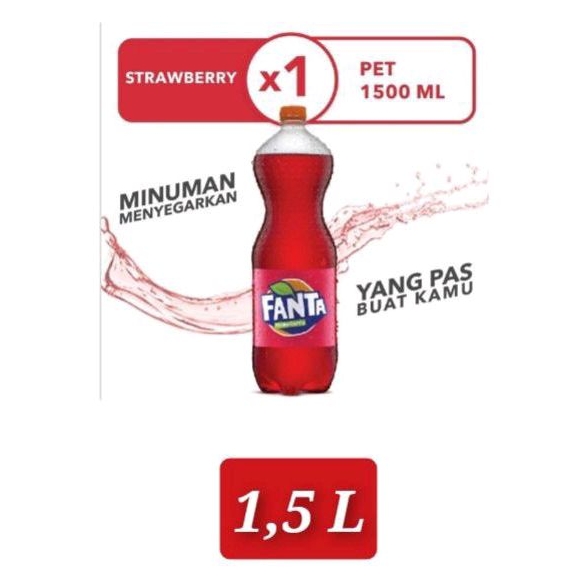 

Fanta Srawberry 1,5 Liter.