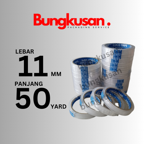

ISOLASI CORE TAPE 1/2Inch 12MM x 50Yard ECERAN HARGA EKONOMIS SUPER LENGKET UNTUK PEREKAT