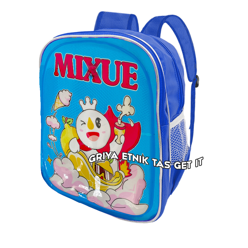 Tas Mixue Tas Sekolah Anak Perempuan SD BONUS BOTOL MINUM