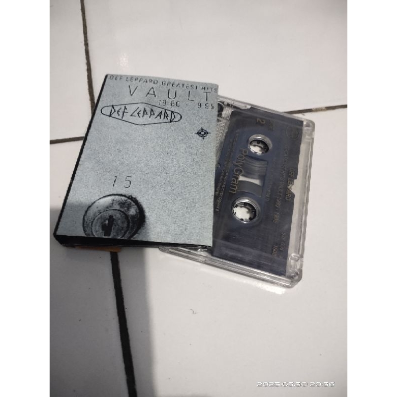 kaset pita def leppard / greatest hits vol 1980-1995