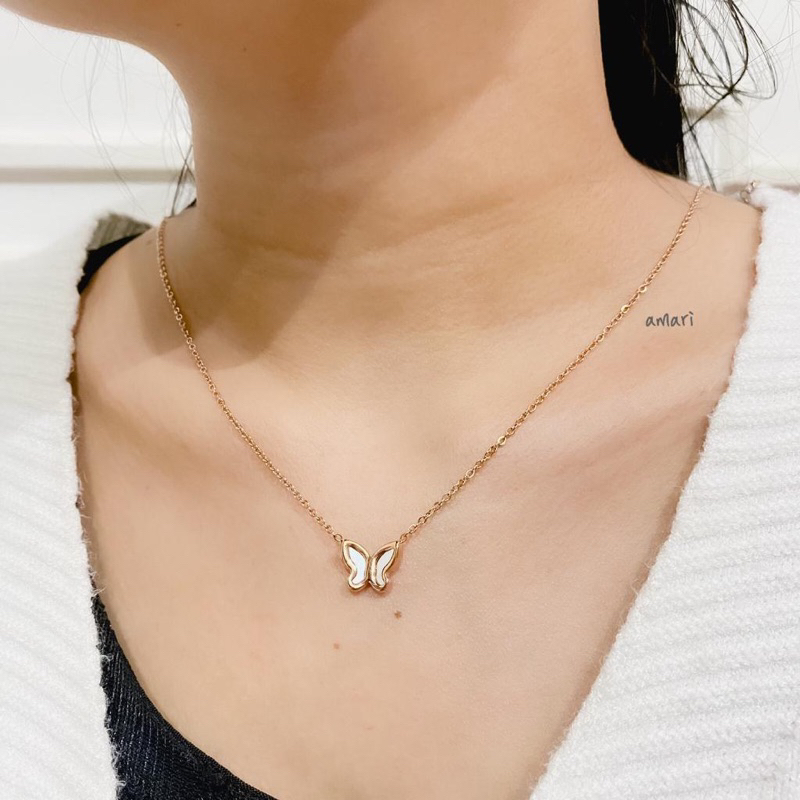 Ryu jin Neclace /kalung simple / Kalung unik/ Kalung titanium/ kalung anti karat/ kalung korea/ akse