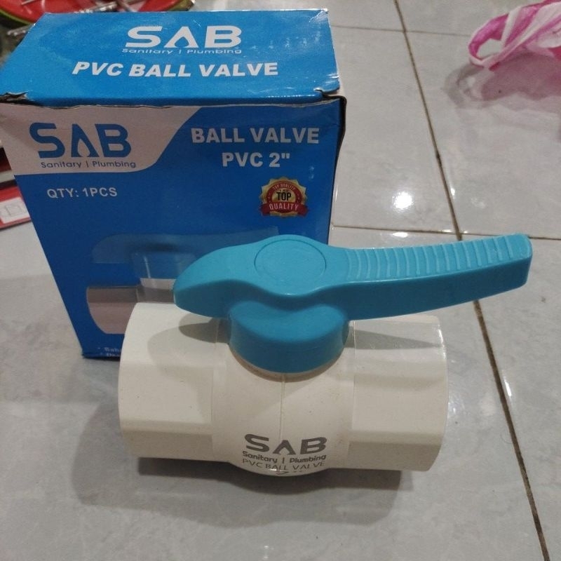 SAB ball Valve pvc 2&quot; / SAB  ball Valve 2&quot; PVC