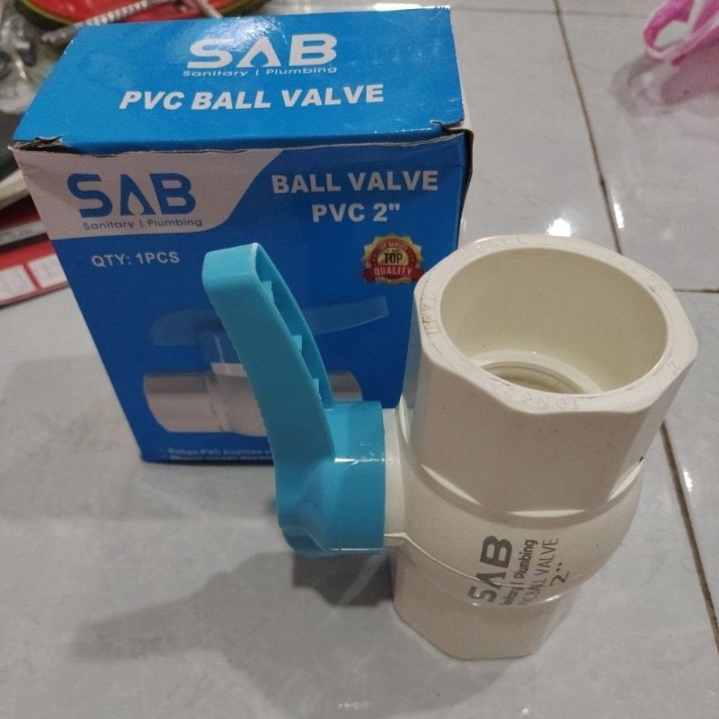 SAB ball Valve pvc 2&quot; / SAB  ball Valve 2&quot; PVC