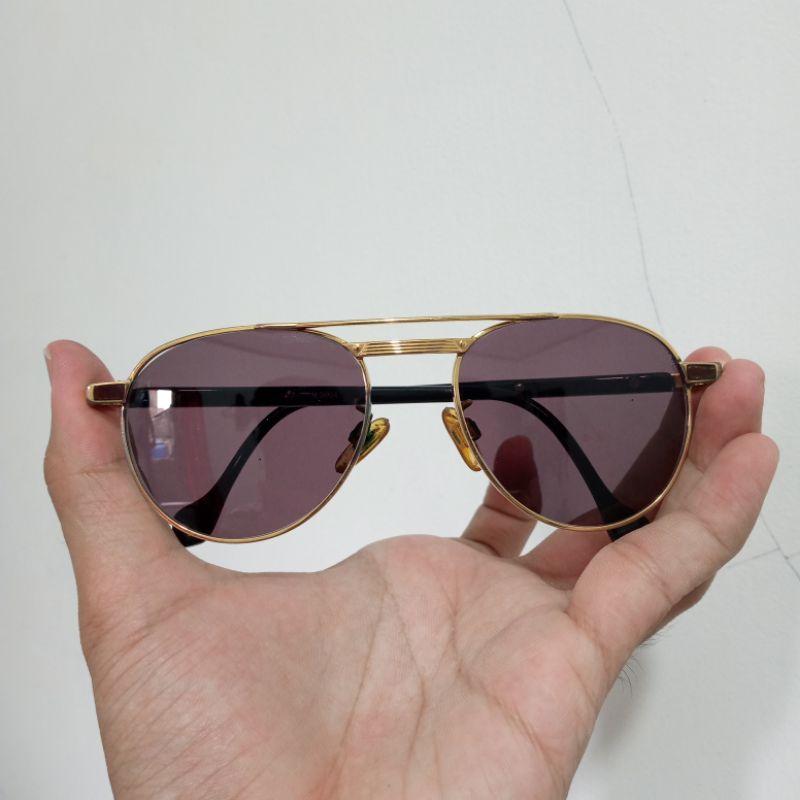 Kacamata hitam St Dupont gold original second