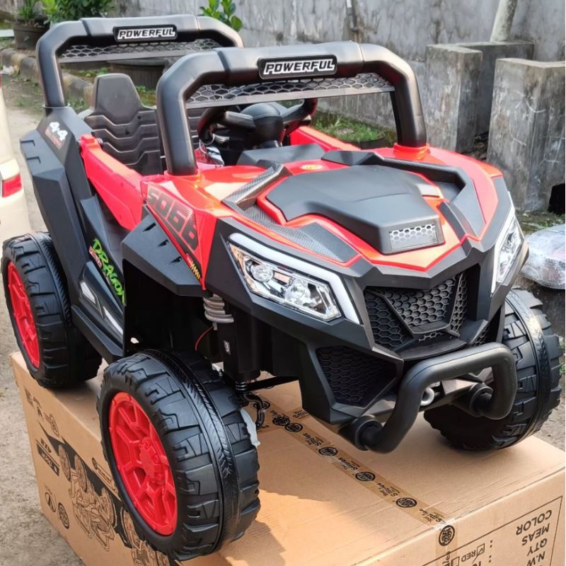 Mobil Mainan Anak Aki UTV Jeep Dragon Volta 5066&amp;5066 Ban Full Eva