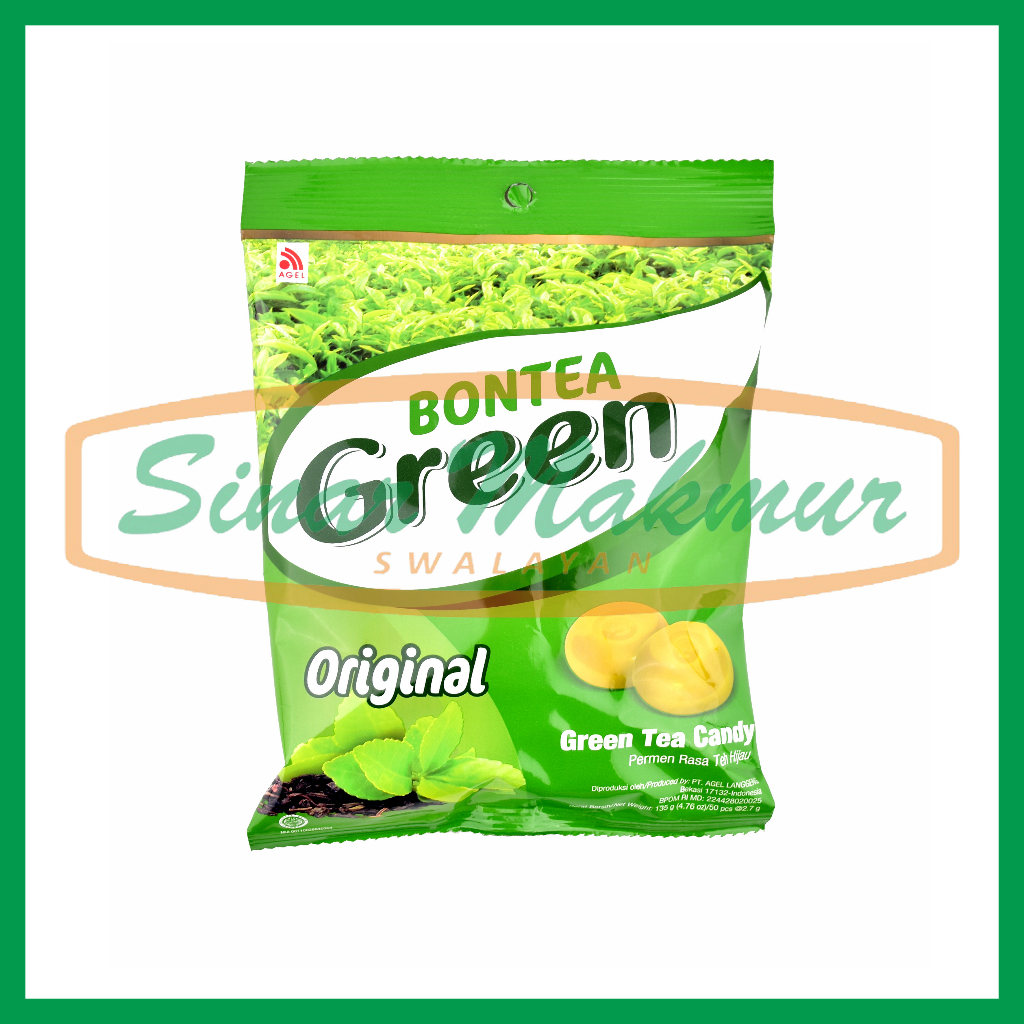 

Bontea Green Permen 135gr Original/Lemon/Apple