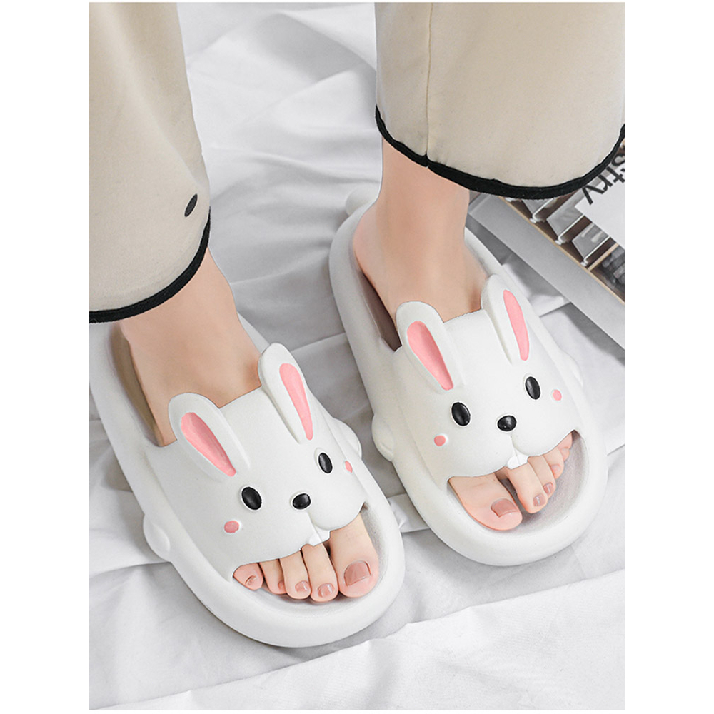 Komin Sandal Kelinci Anak Laki Laki Sandal Baby  Sendal Anak Perempuan Cartoon Lucu Import Sendal Empuk Slip On Anti Slip Empuk size:30-35