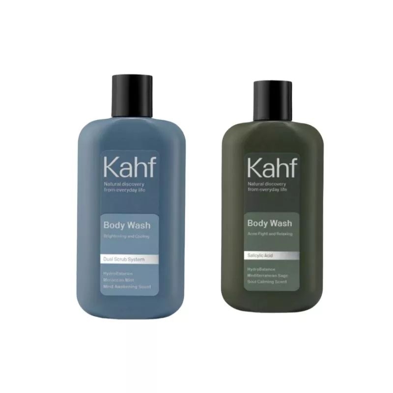 [200ml] Kahf Body Wash Brightening | Acne Fight