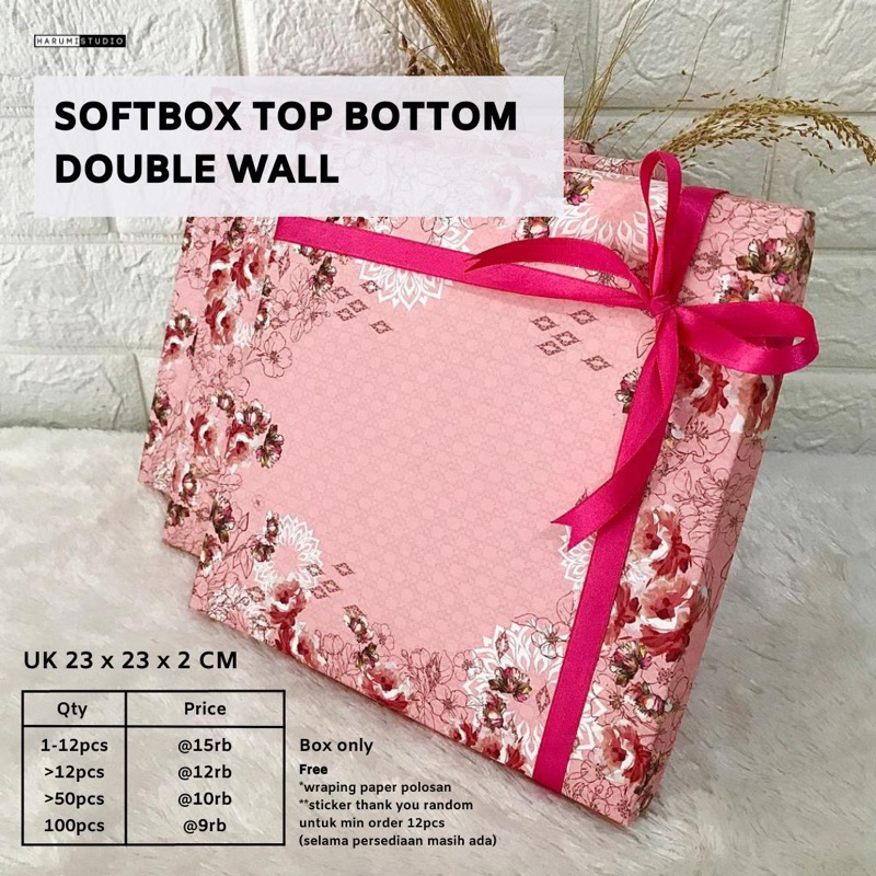 

SOFT BOX / SOFT BOX READY / BOX READY STOCK / JUAL SOFT BOX