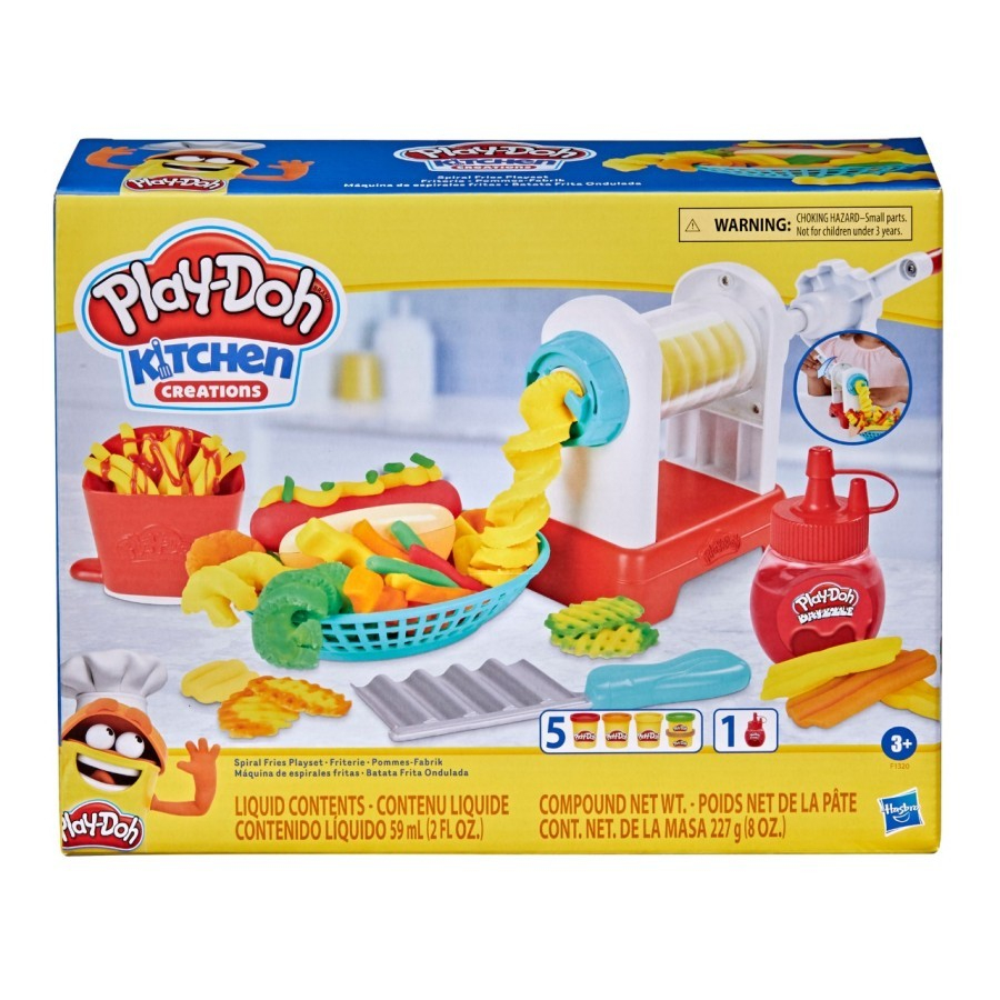 PlayDoh Kitchen Creations Spiral Fries Playset | Play Doh Kitchen Creations Spiral Fries
