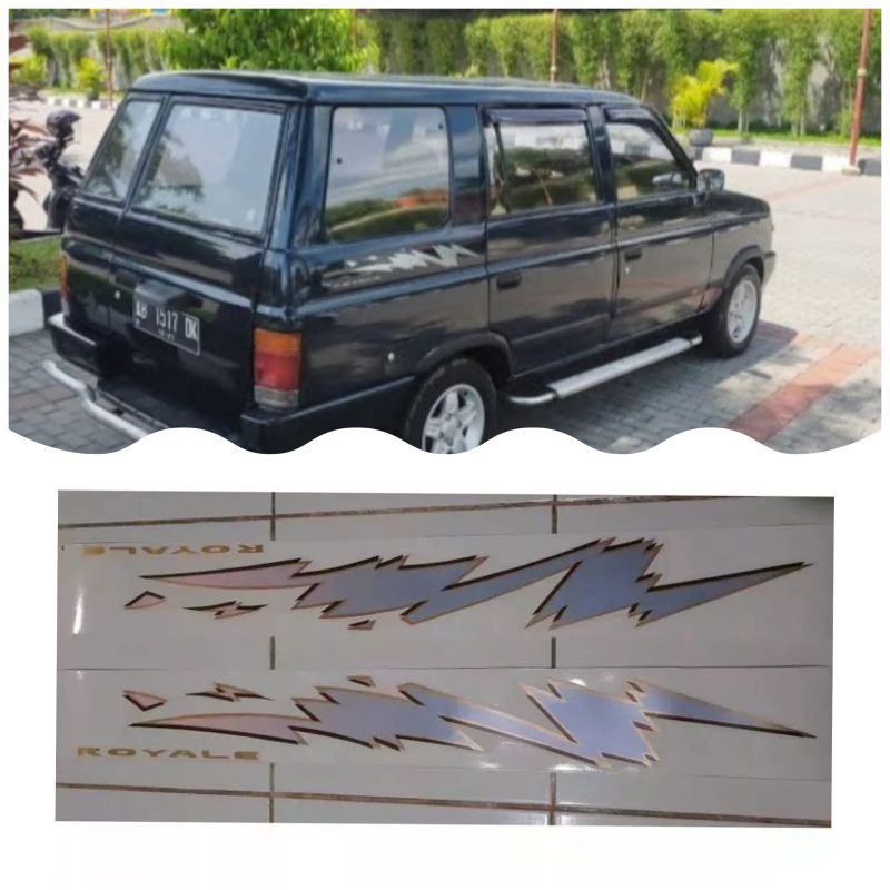 List body stiker Isuzu Panther Royale / List body stiker Royale Panther Isuzu