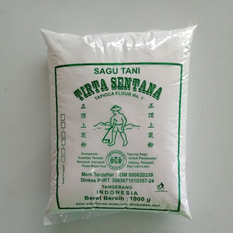 

tepung tapioka tirta sentana 1kg