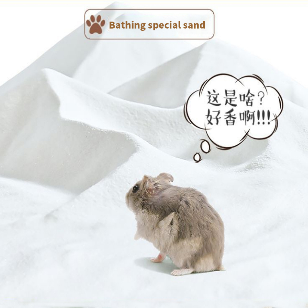 Pasir Hamster Wangi Segar Dan Lembut Hamster Bath Sand Mandi Dengan 5 Bau Untuk Dimandikan Dan Menggunakan Beruang Sutra Emas Totoro Yang Bau Untuk Digunakan