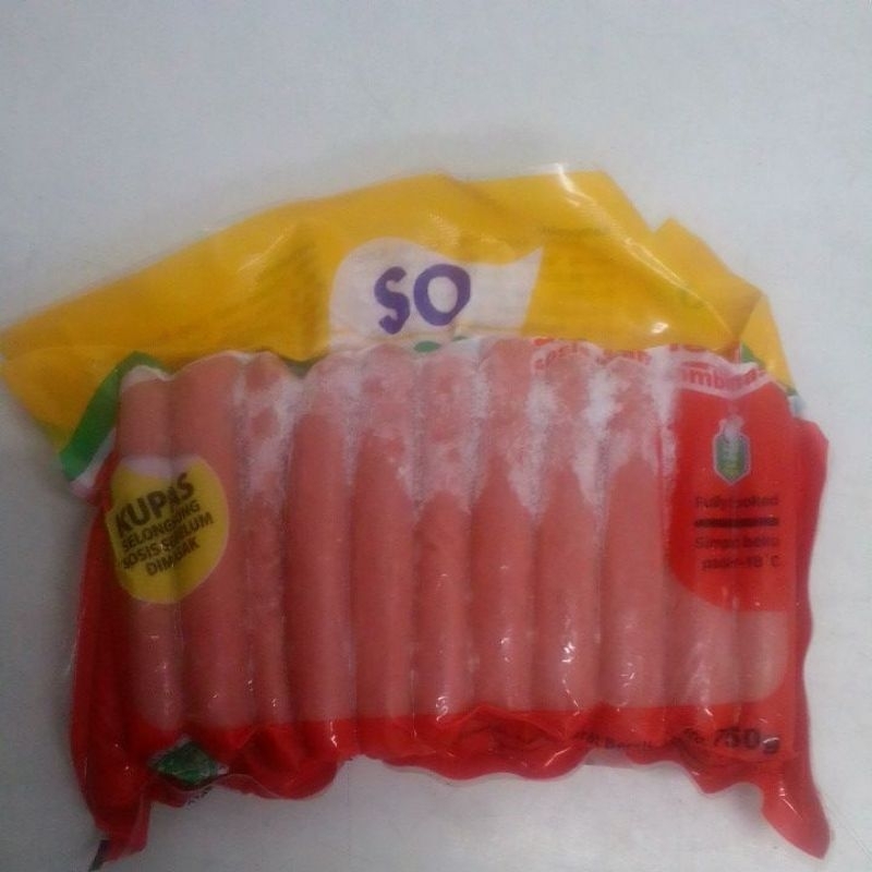 

So Eco Sosis Ayam Kombinasi 750gr