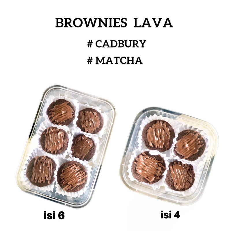 

Brownies lava