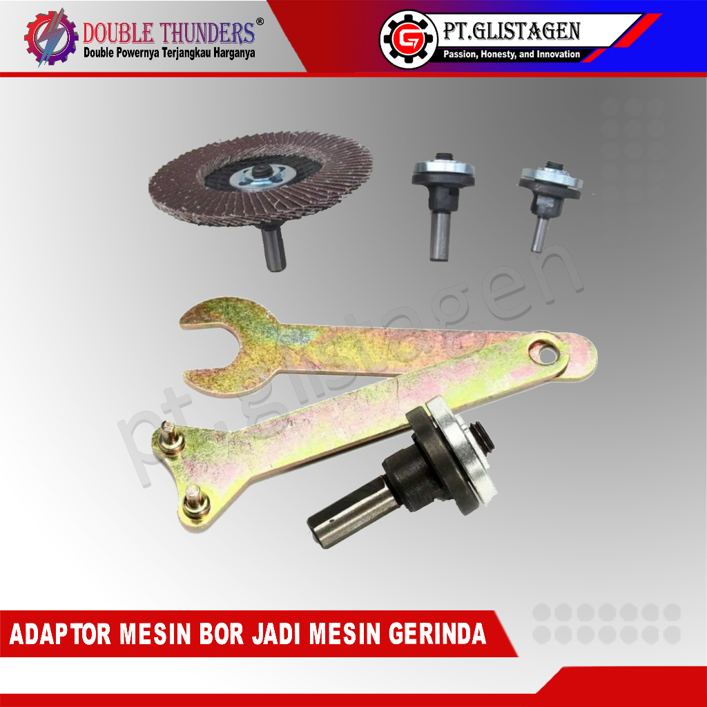 Adaptor Mesin Bor Jadi Mesin Gerinda Konektor Arbor Konverter Bor