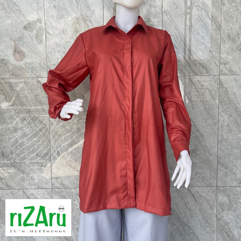 Tunik Kemeja Kancing Toyobo by riZAru