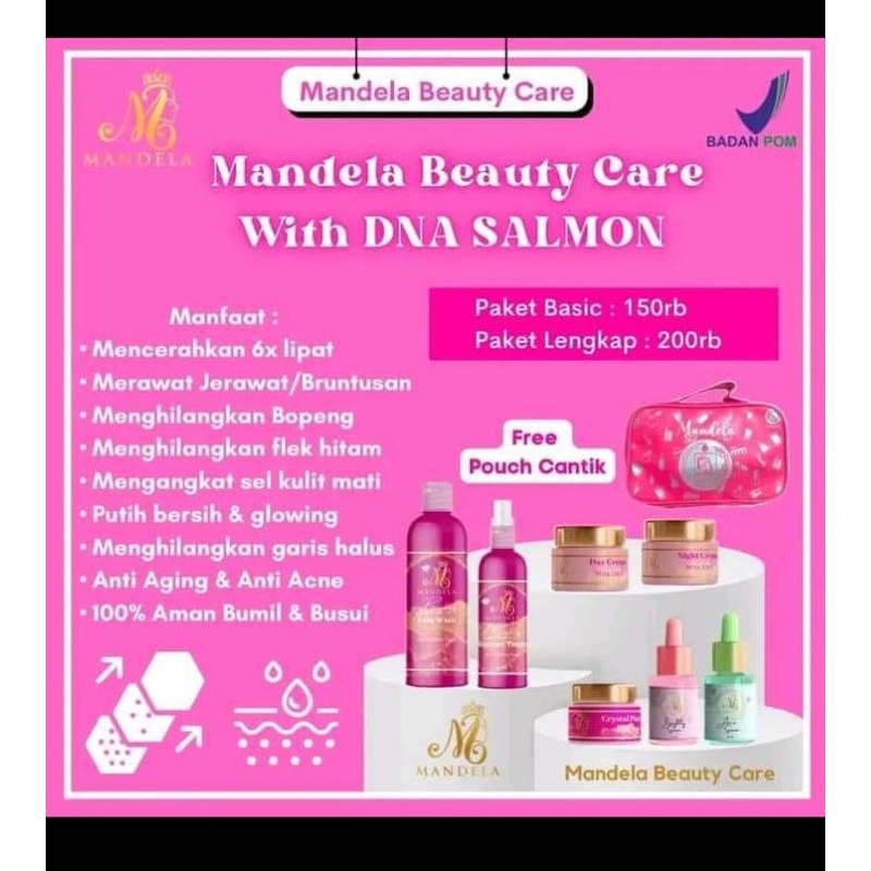 Skincare MBC Facial wash, toner, crystal Pink Gell, Serum, night/day cream