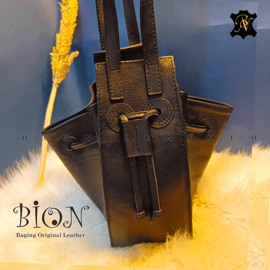 BN188 Bion Leather Tas Serut Wanita Kulit Sapi Original Bahan Premium