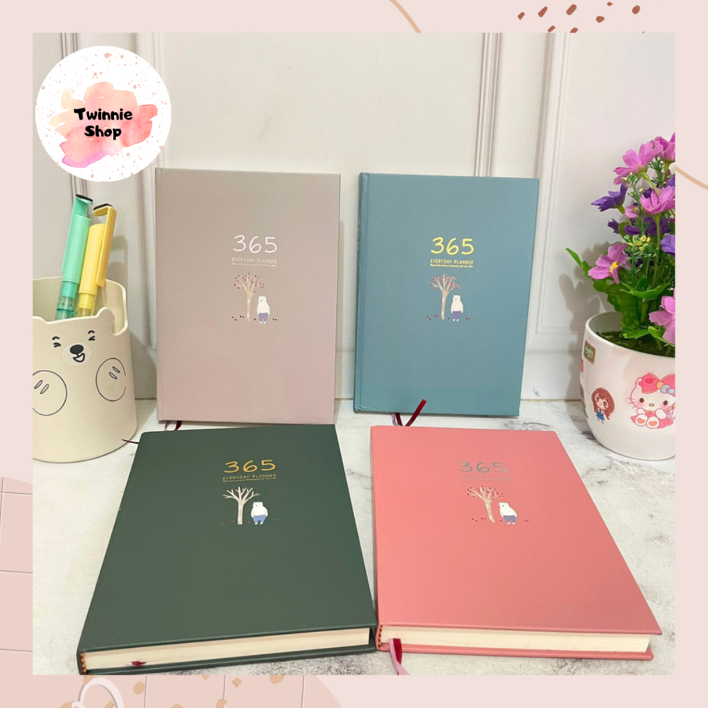 

Buku Agenda Everyday Planner 365 Jurnaling Notebook Catatan Jurnal Cantik Imut Gemas Ready COD Murah Buku