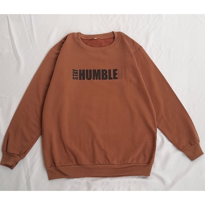 HUMBLE SWEATER CREWNECK / SWEATER WANITA &amp; PRIA