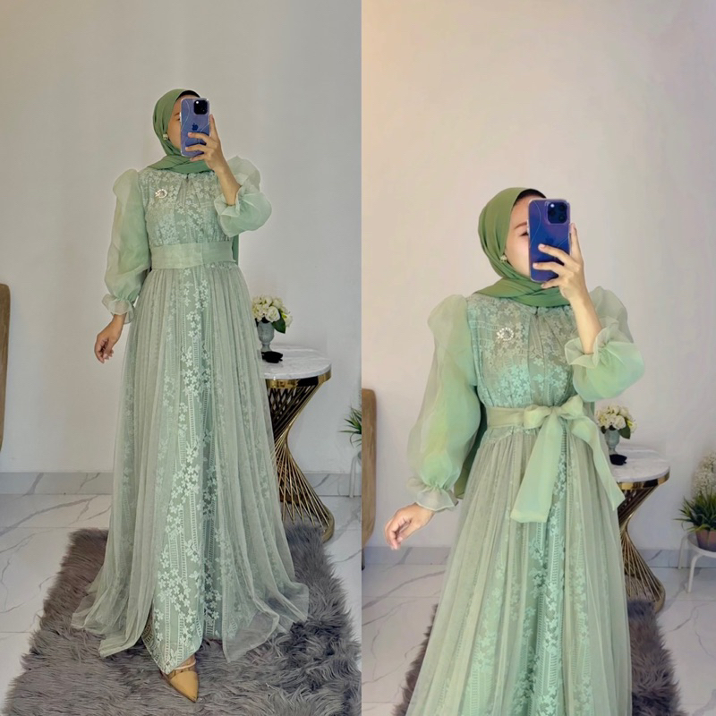 khiara maxi outer jahit