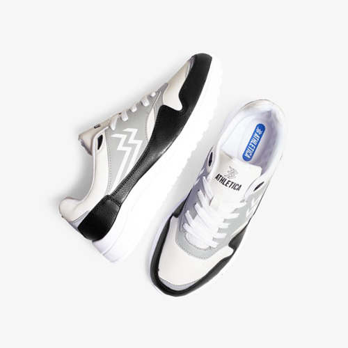 {MixaStore} Rectus Grey Black  Sepatu Running - 42 Limited