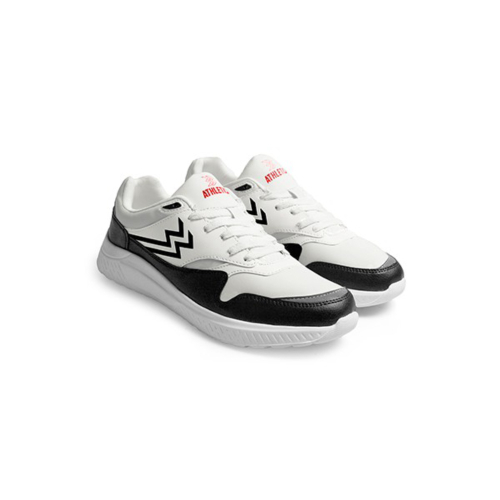 {MixaStore} Rectus White Black  Sepatu Running - 41 Diskon