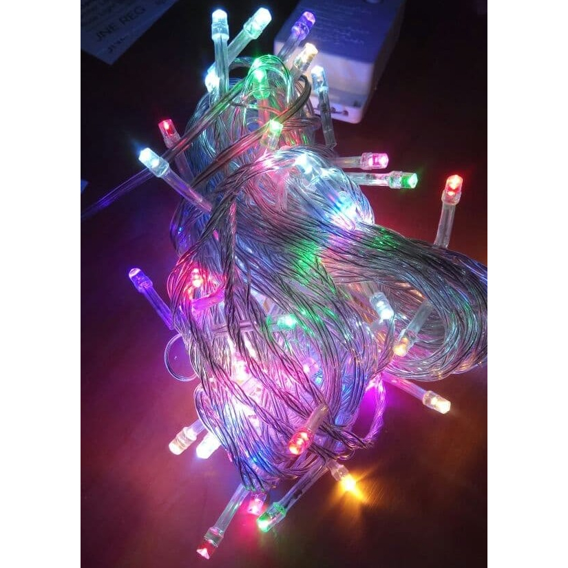 Lampu Natal Hias LED Rainbow model Beras SY-1001 Semny IP44