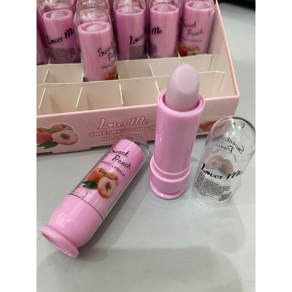 LOVES ME Lip Balm Magic Pink / Vitamin Bibir / Lip Serum BPOM