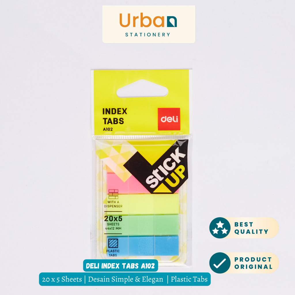 

Deli EA10202 sticky Index Tabs