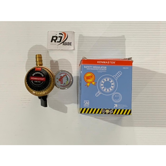 Safety Regulator Lpg Meteran High Pressure Kenmaster
