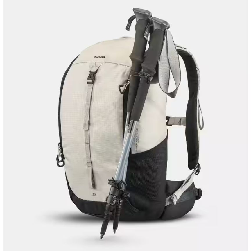 QUECHUA Tas Ransel Gunung 20L Hiking Nyaman Dibawa Dengan Sabuk Empuk