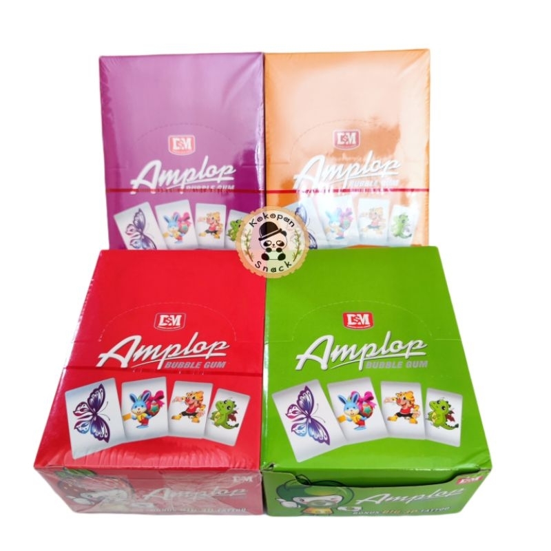 DSM AMPLOP BUBBLE GUM BOX ISI 30