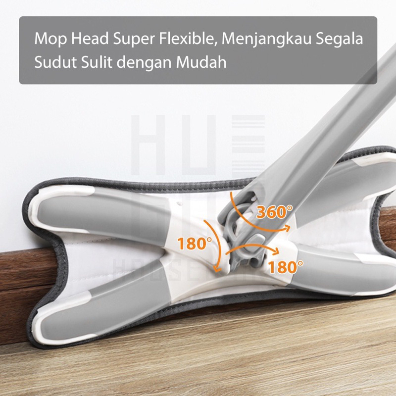 ALAT PEL MOP FLEXIBLE PERAS BENTUK LIGHT X - PEL LANTAI MAGIC OTOMATIS BUTTERFLY - ALAT PEL LANTAI PRAKTIS TANPA PERAS