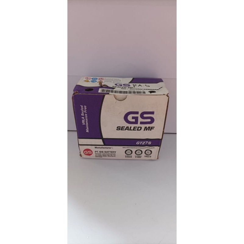 Aki kering GS GTZ7S (Vixion/NMAX/CS1/CBR/KLX) GS ASLI ORIGINAL