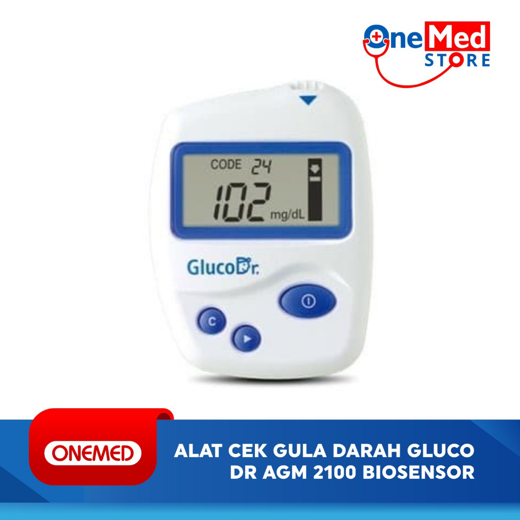 Alat Cek Gula Darah Gluco Dr AGM 2100 BioSensor (Tanpa Strip) OJ2