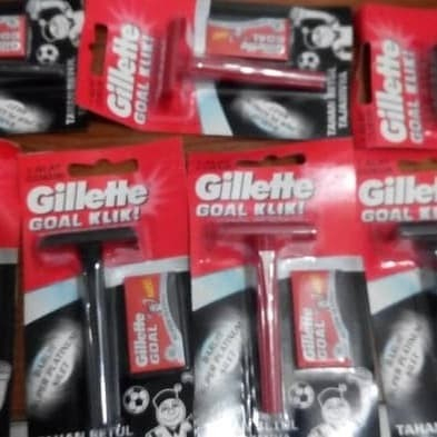 ALAT PISAU CUKUR SILET MODEL LAMA GILLETTE GOAL KLIK