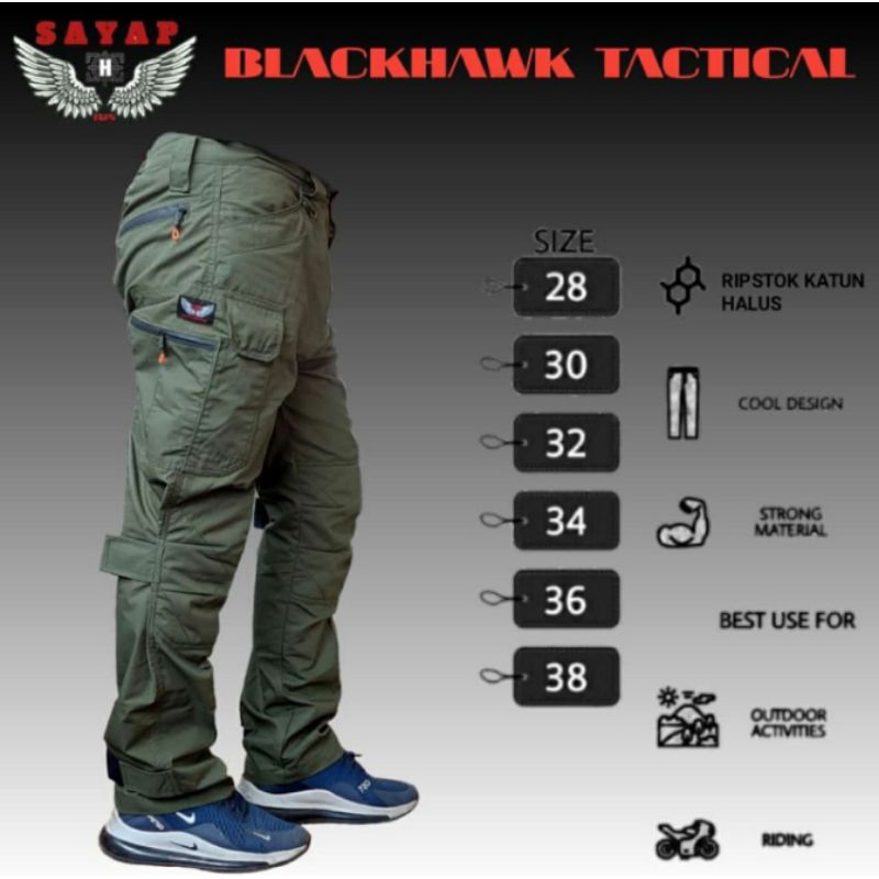 CELANA TACTICAL BLACKHAWK SLETING ANTI AIR,CELANA LORENG BLACKHAWK,CELANA TACTICAL,CELANA TNI,CELANA